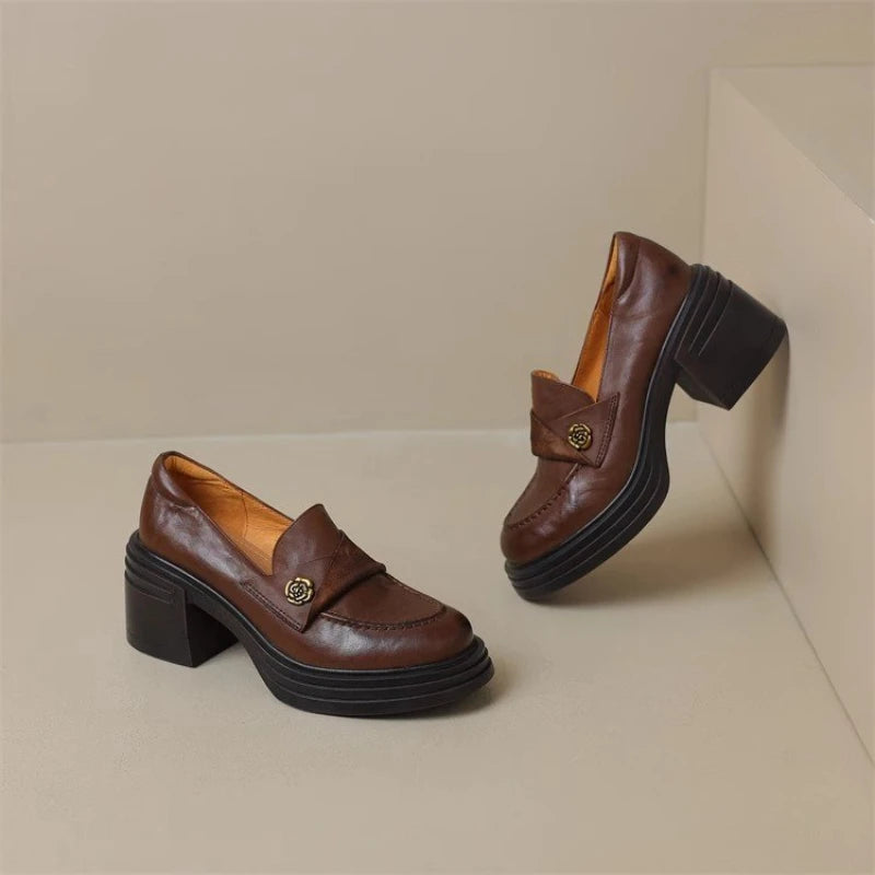 Ivy Belle Slip-On Block Heels