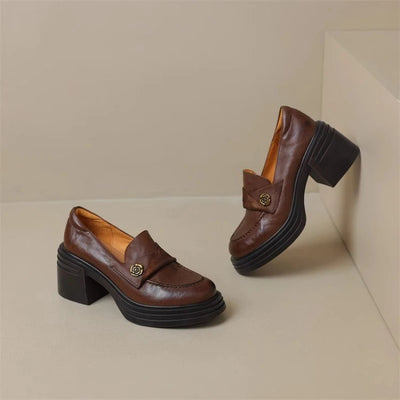 Ivy Belle Slip-On Block Heels