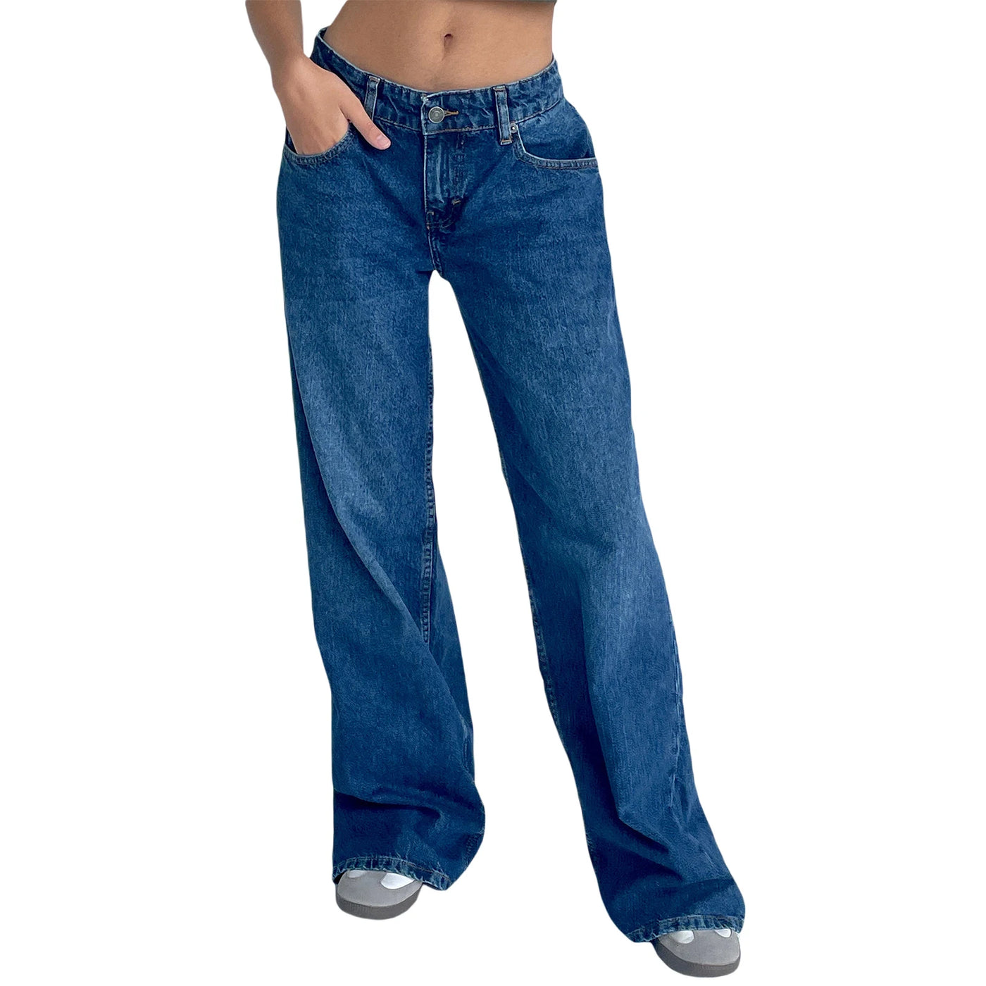 Elowen Boyfriend Wide Leg Jeans