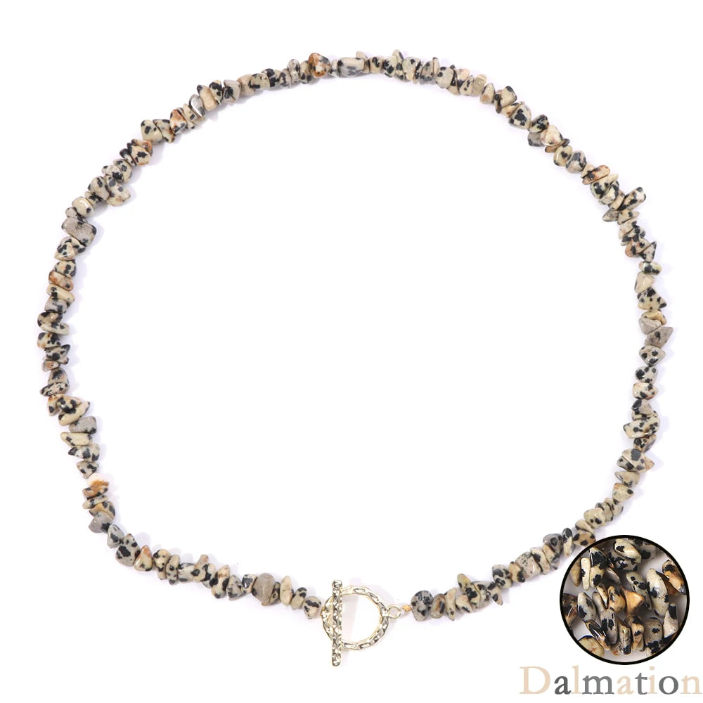 Healing Bohemian Gem Necklace