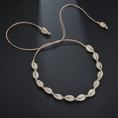 Bohemian Shell Choker Necklace