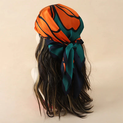 Orea Flow Silk Head Scarf