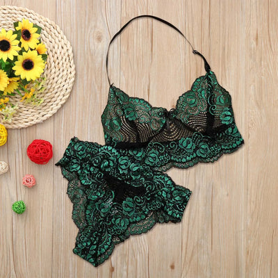 Noxra Lace Bra & Underwear Set
