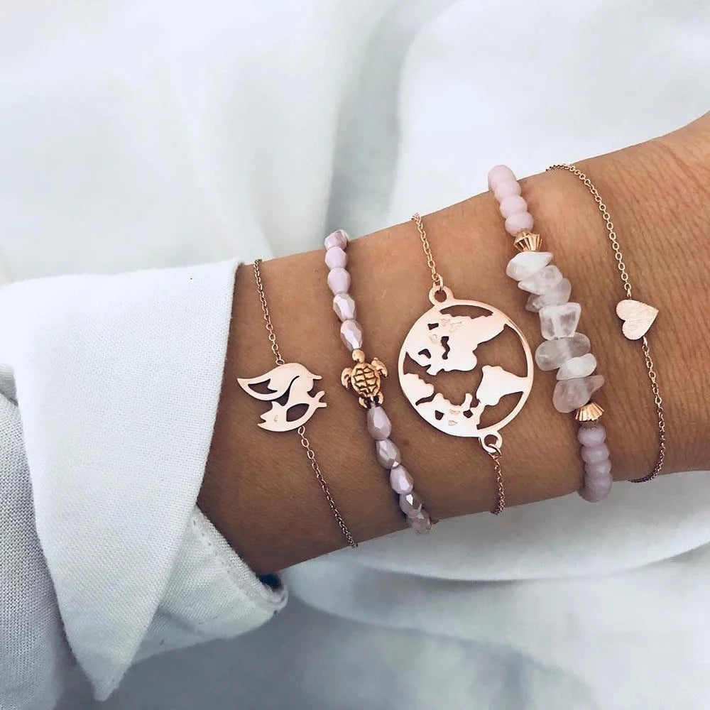 Aurelia Chain Bracelet Sets