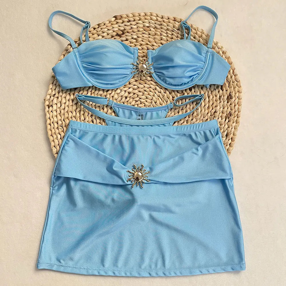 Sundrift 3 Piece Bikini Set
