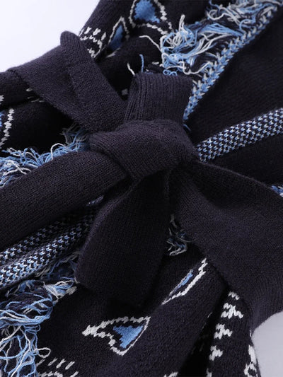 Paisley Knitted Cardigan