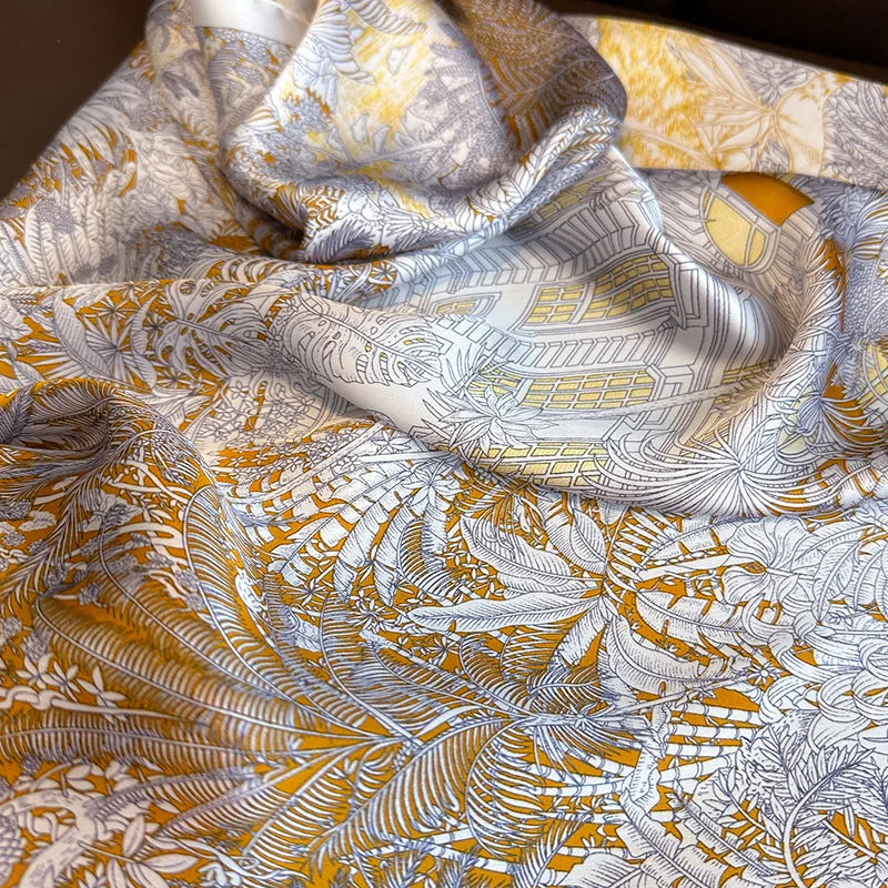 Orea Flow Silk Head Scarf