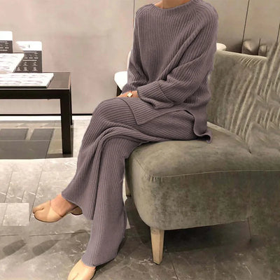 Lorielle Knitted Sweater Set