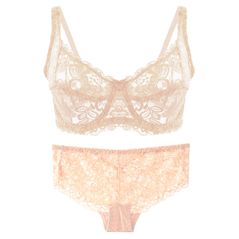 Citrine Lace w Pice Bra & Underwear Set