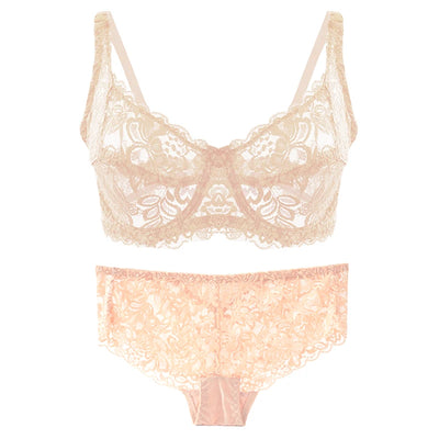Citrine Lace w Pice Bra & Underwear Set