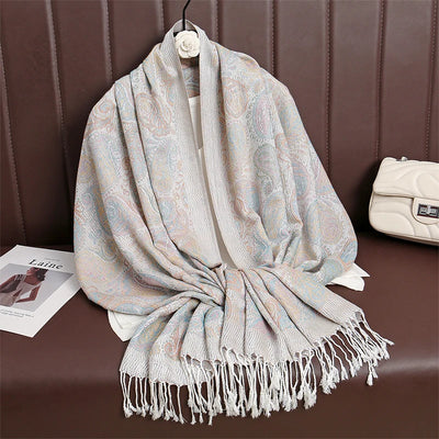 Meadow Cashmere Paisley Scarf