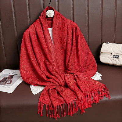 Meadow Cashmere Paisley Scarf