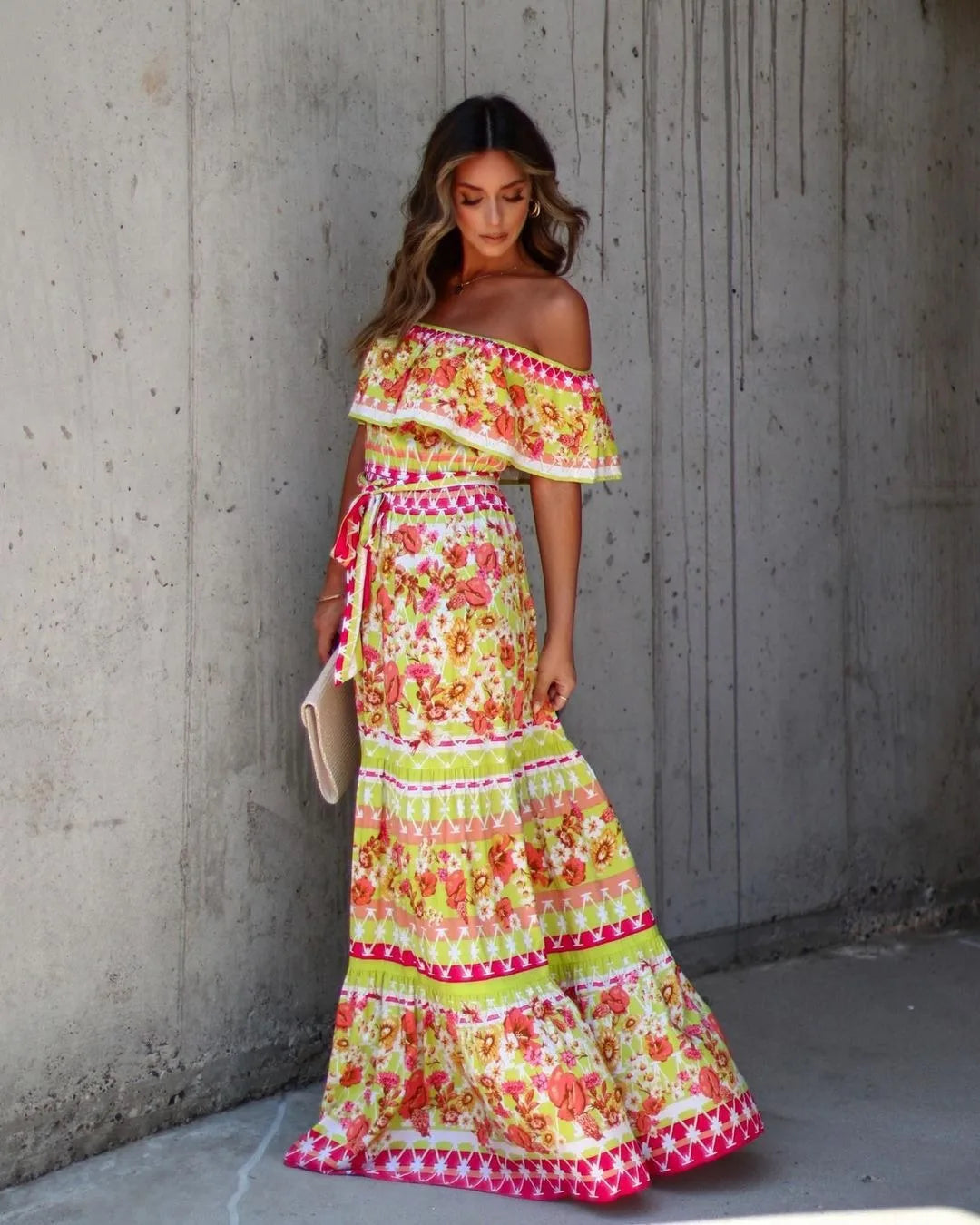 Sunset Fiesta Dress