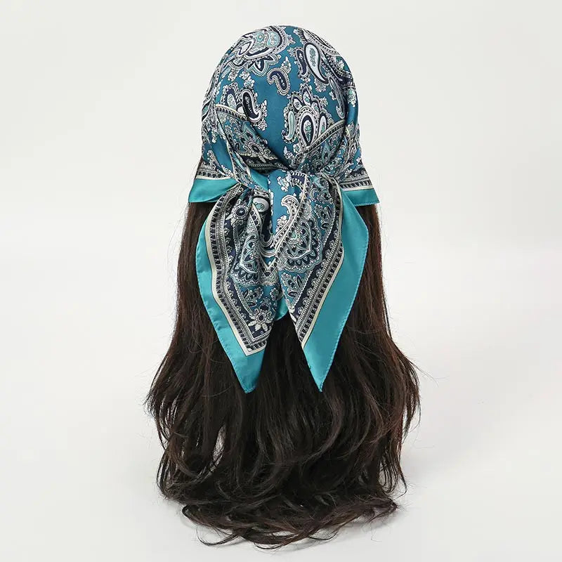 Orea Flow Silk Head Scarf