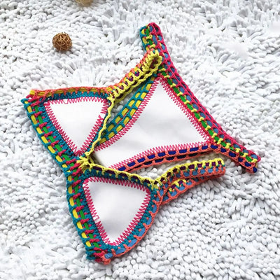 2 Piece Multicolored Lagoon Bikini