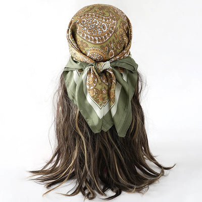 Orea Flow Silk Head Scarf