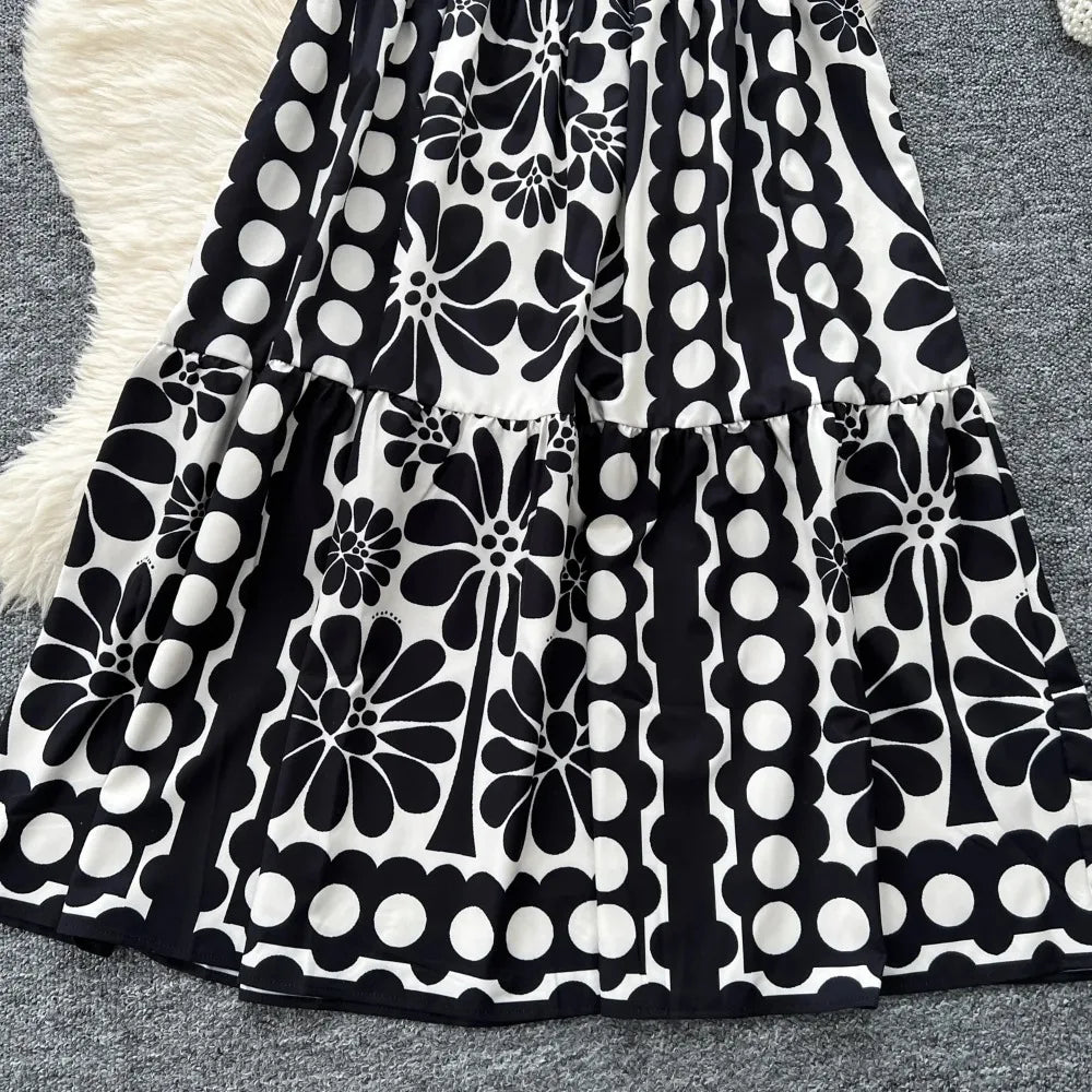 Zinnia Chic Print Two-Piece Set