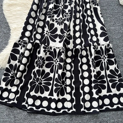 Zinnia Chic Print Two-Piece Set