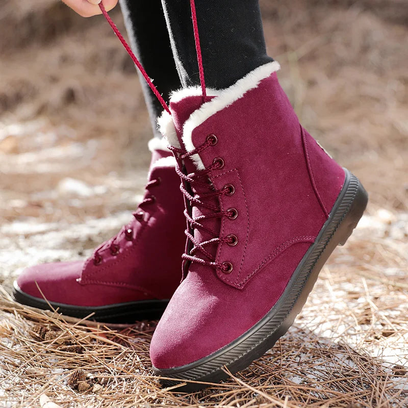 Starlit Fuzzy Boots