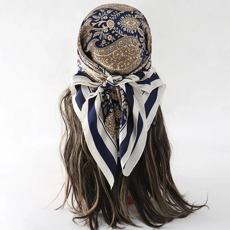 Orea Flow Silk Head Scarf