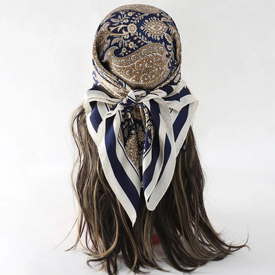 Orea Flow Silk Head Scarf