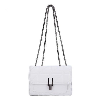 Orchid Quilted Crossbody Purse