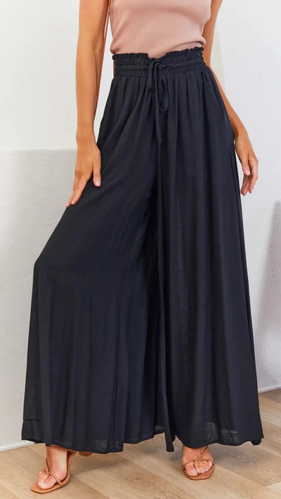 Caresse Wide Leg Boho Pants
