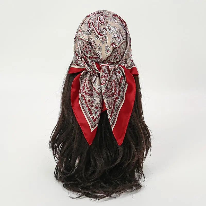 Orea Flow Silk Head Scarf
