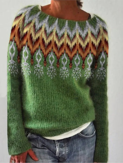 Cosmic Bloom Knitted Sweater
