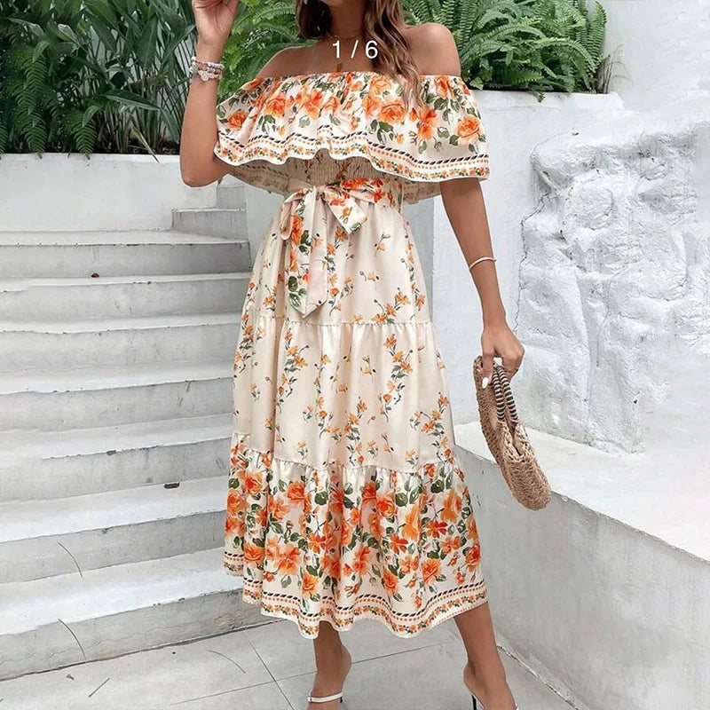 Sunset Fiesta Dress
