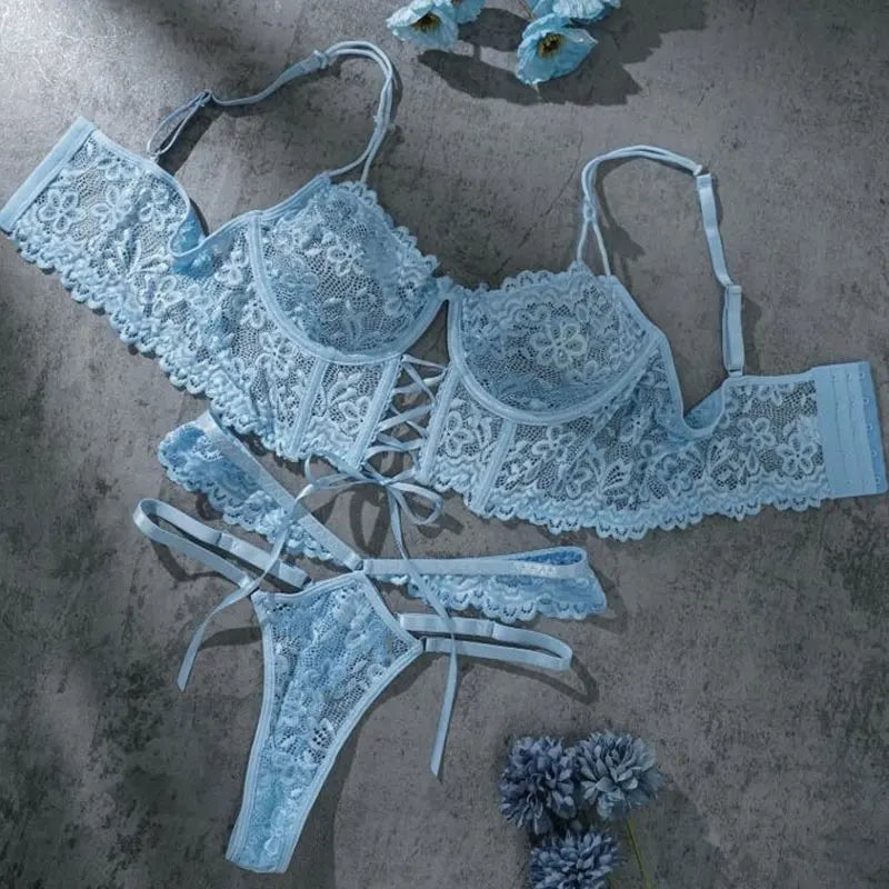 Lace 2 Piece Lingerie Set