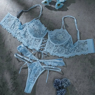 Lace 2 Piece Lingerie Set