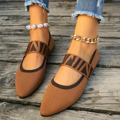 Roselane Knitted Flats