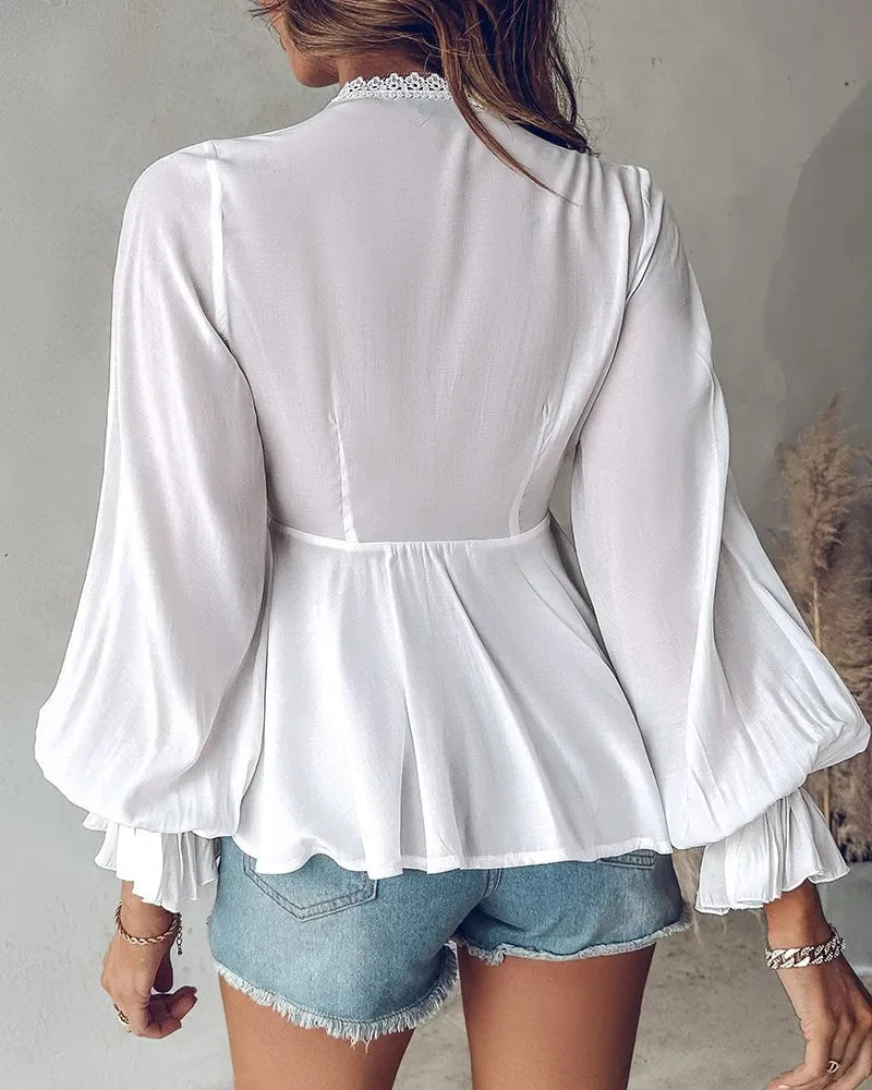 Bluebell Embroidered Blouse
