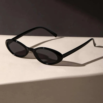 Leopard Oval Sunglasses