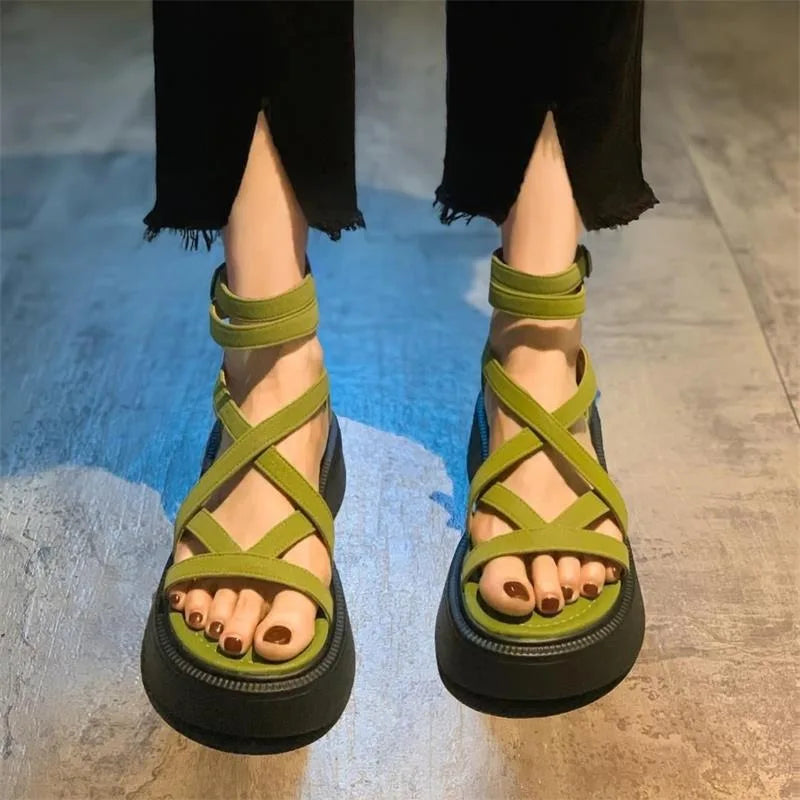Jade Platform Sandals