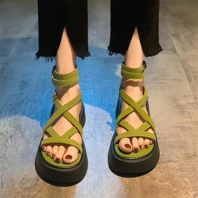Jade Platform Sandals