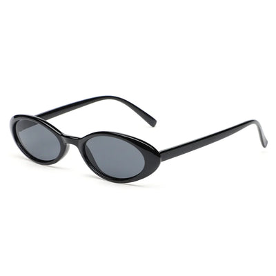 Leopard Oval Sunglasses