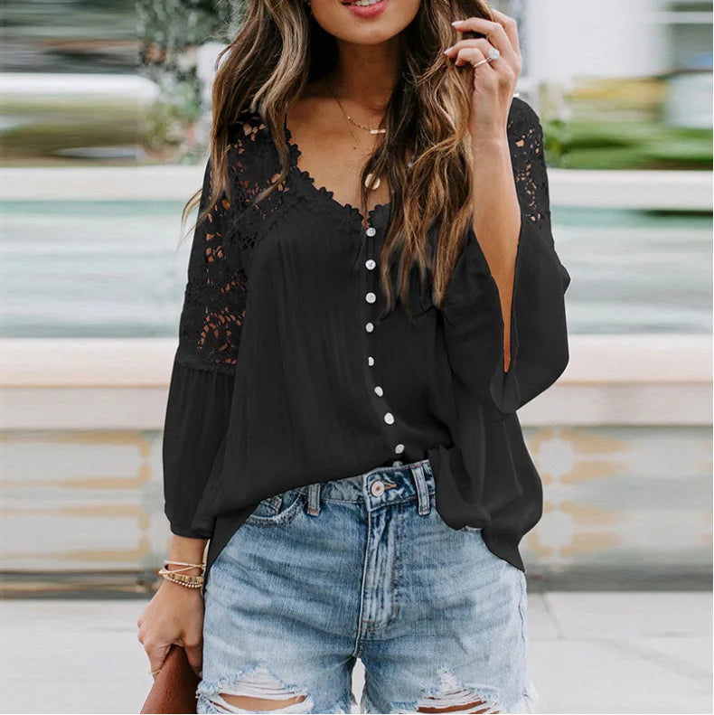 Casia Lace Blouse
