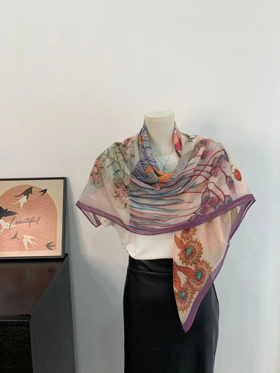 Raina French Shawl Scarf