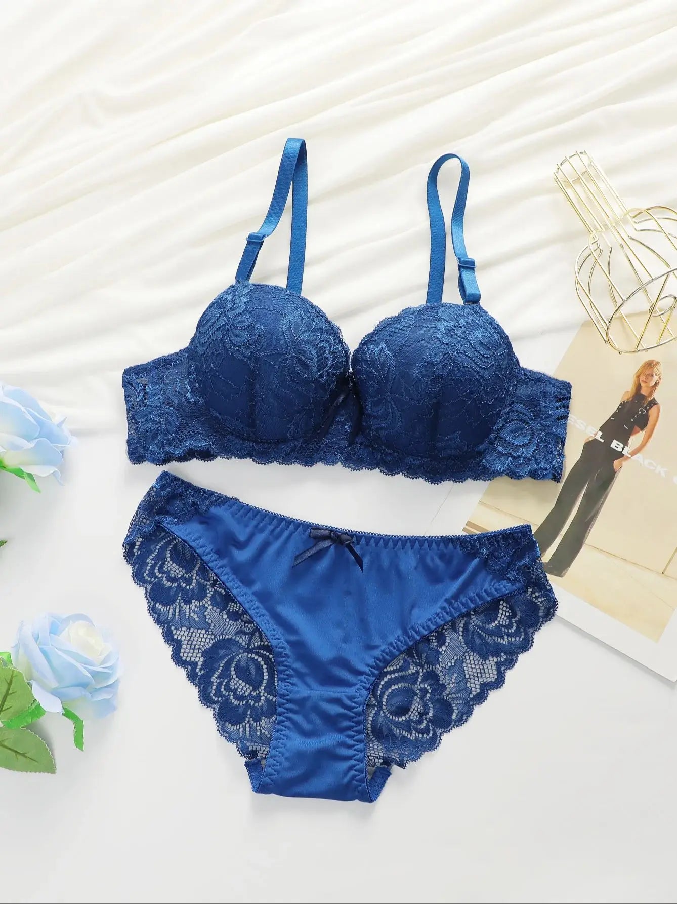 Selene Lace 2 Piece Bra & Underwear Set