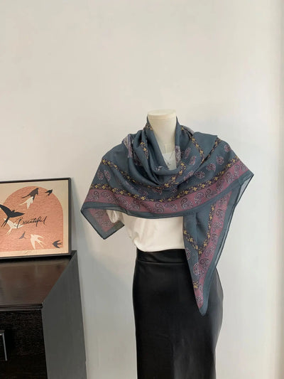 Raina French Shawl Scarf