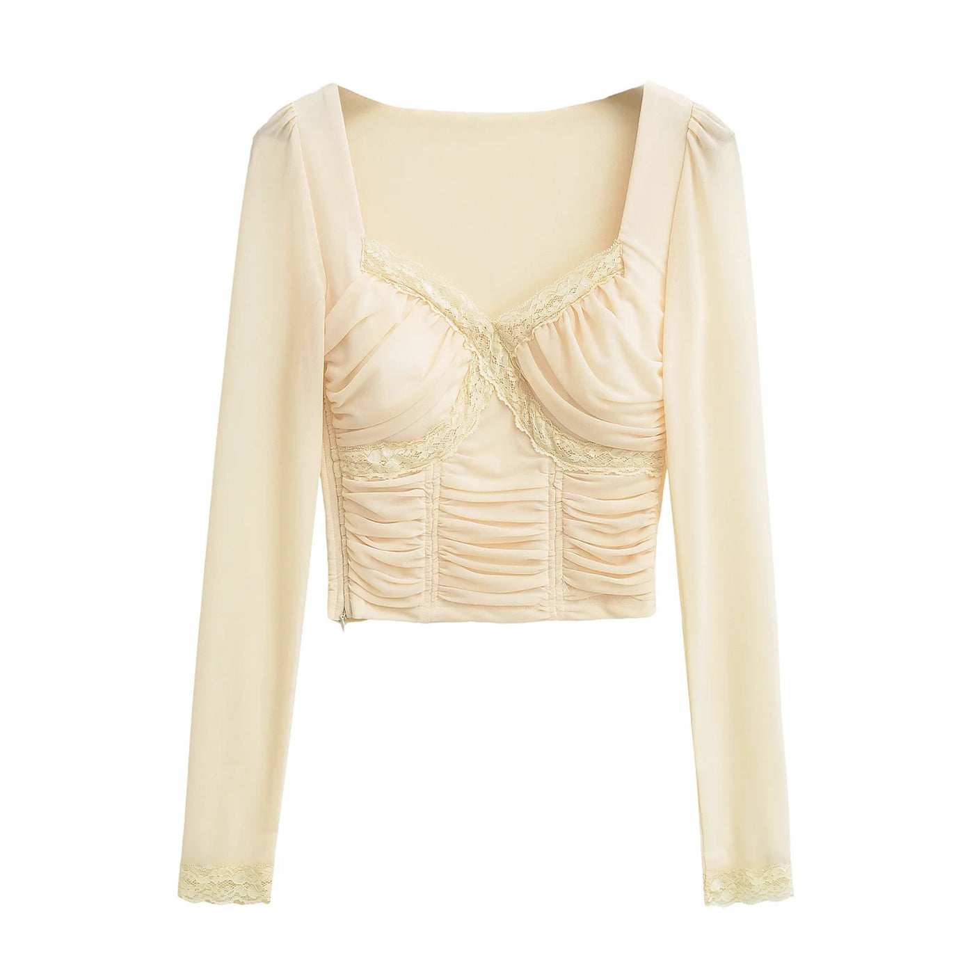 Petal Play Lace Top