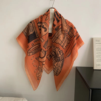 Raina French Shawl Scarf