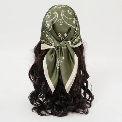 Orea Flow Silk Head Scarf