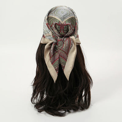 Orea Flow Silk Head Scarf