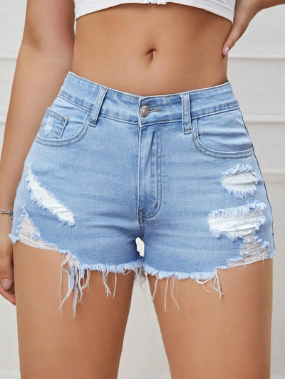 Zeyra Denim Shorts