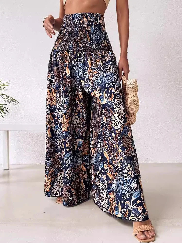 Wide Leg Wildflower Pants