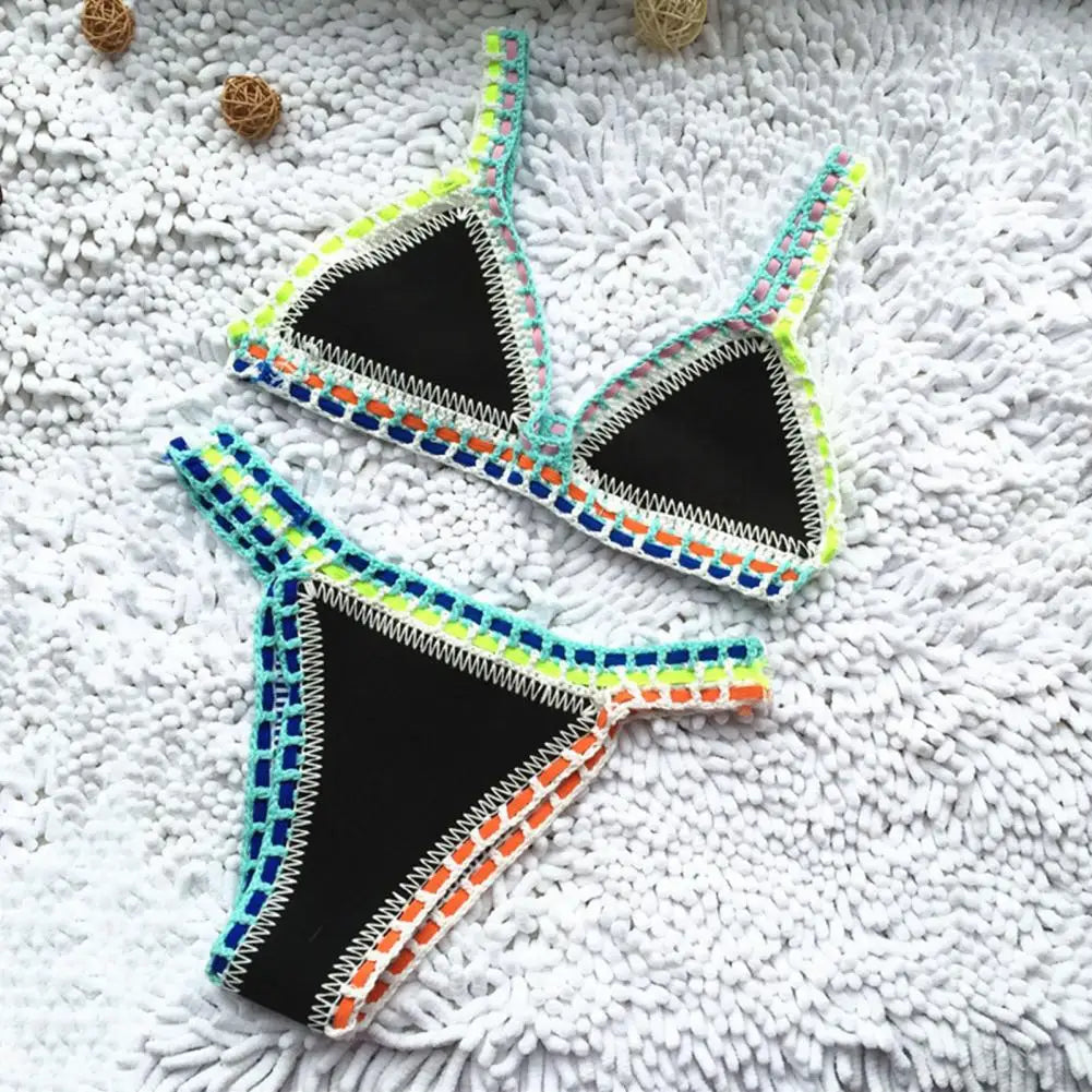 2 Piece Multicolored Lagoon Bikini