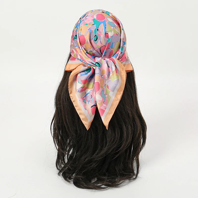 Orea Flow Silk Head Scarf